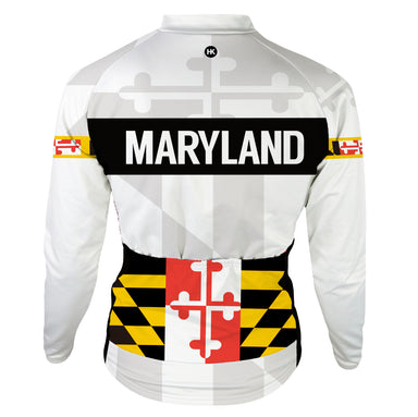 Maryland 2.0 Remix Women's Thermal-Lined Cycling Jersey by Hill Killer