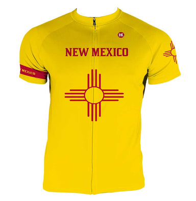 New Mexico Men's Club-Cut Cycling Jersey by Hill Killer