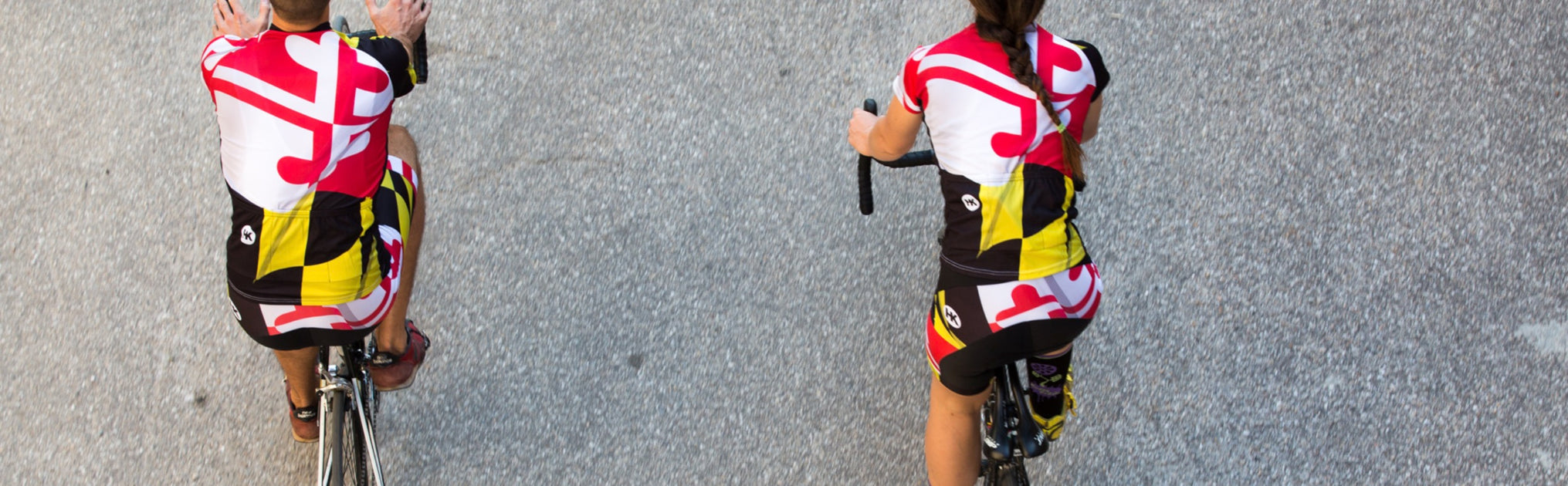 Maglia Ciclismo Uomo Maryland Rossa - Manica Corta Taglie M L XL - Foto 4