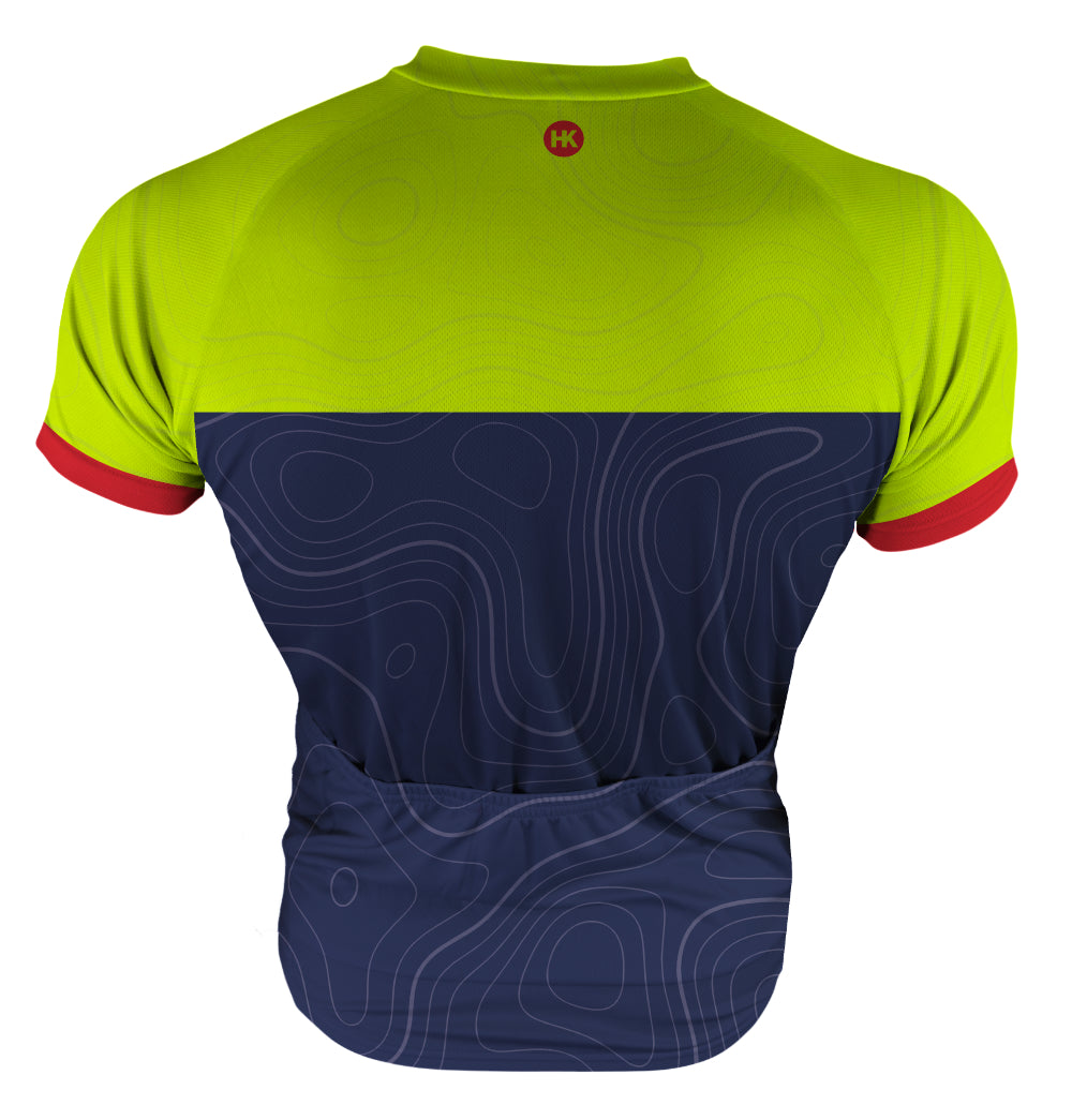 Altitude Blue-Viz Two Tone Jersey