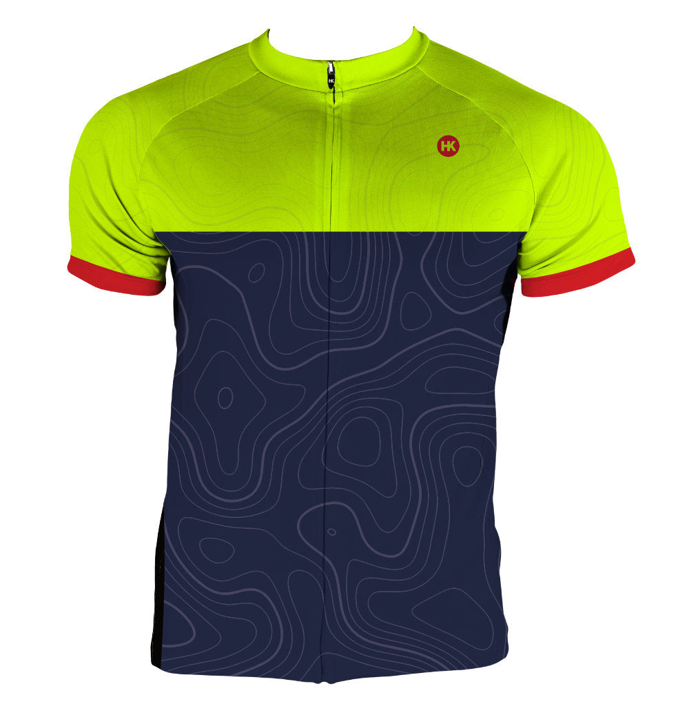 Altitude Blue-Viz Two Tone Jersey