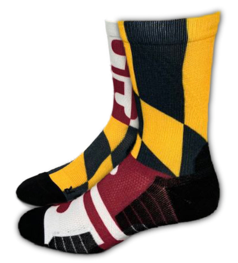 Maryland Flag Cycling Socks