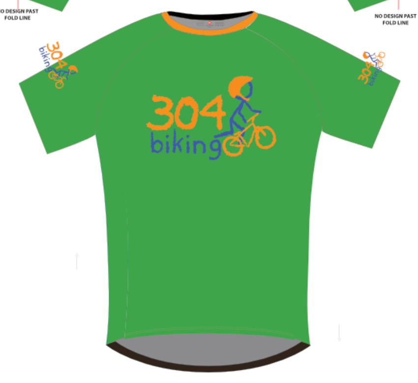 304 Biking MTB Jersey (Please Allow 8-12 Weeks for Delivery)