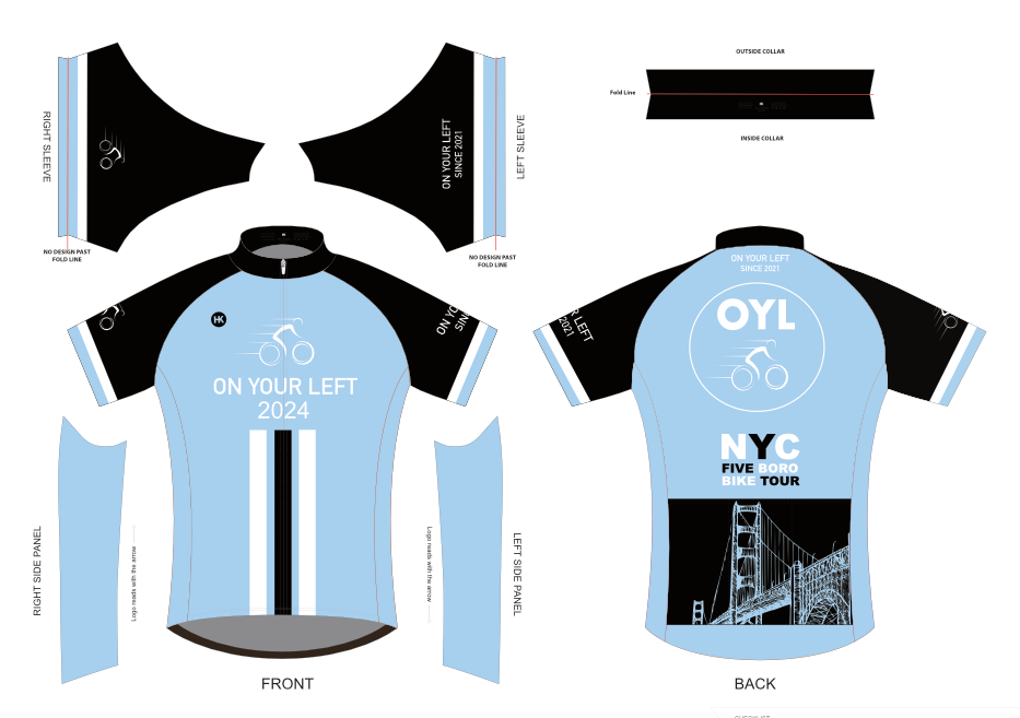 OYL (On Your Left) 2024 NYC Kit (Preorder - Ships in 8-12 weeks)