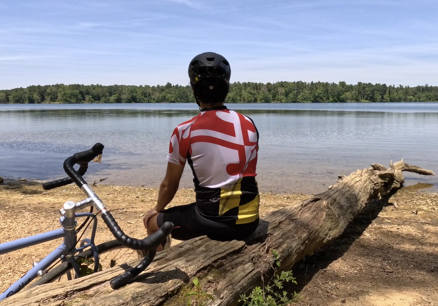 Build Your Own Maryland Flag Cycling Jersey Kit