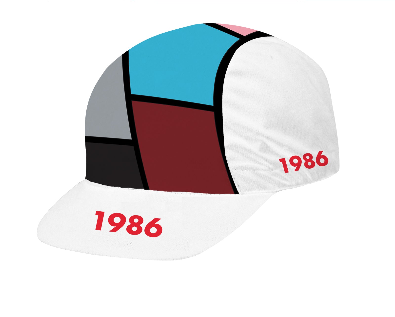 Throwback 1986 Unisex Cycling Cap by Hill Killer