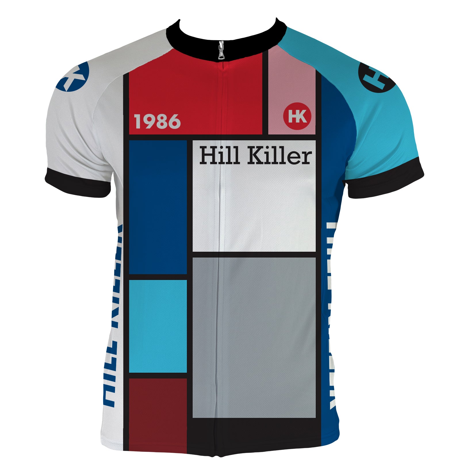 Throwback 1986 Men's Club-Cut Cycling Jersey by Hill Killer