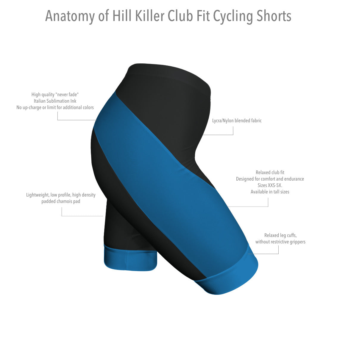 Custom Essential Cycling Shorts