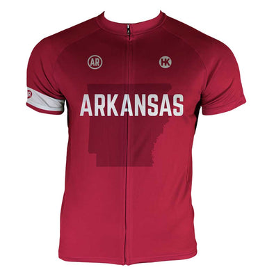 Arkansas Men's Club-Cut Cycling Jersey by Hill Killer