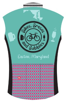 Bikes, Brews & Bubbles Cycling Jersey