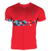Color Coded Men's Summer Light Club-Cut Cycling Jersey by Hill Killer