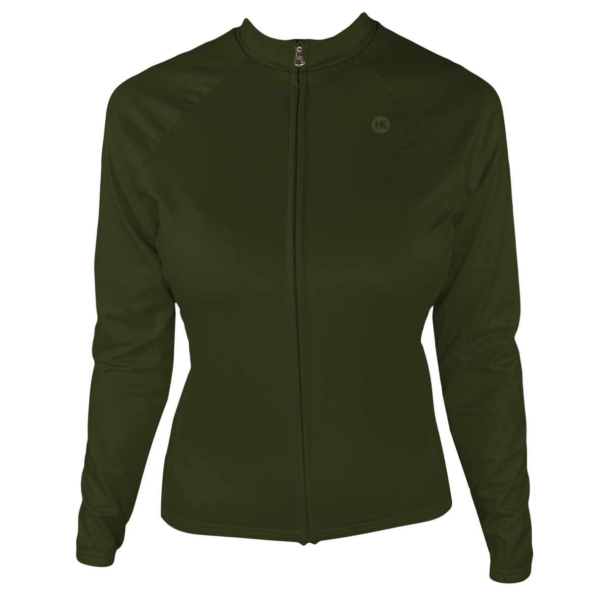 Women's Roots Green Thermal Jersey | Hill Killer Apparel