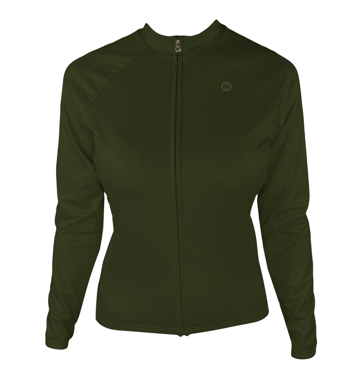 Women's Roots Green Thermal Jersey | Hill Killer Apparel