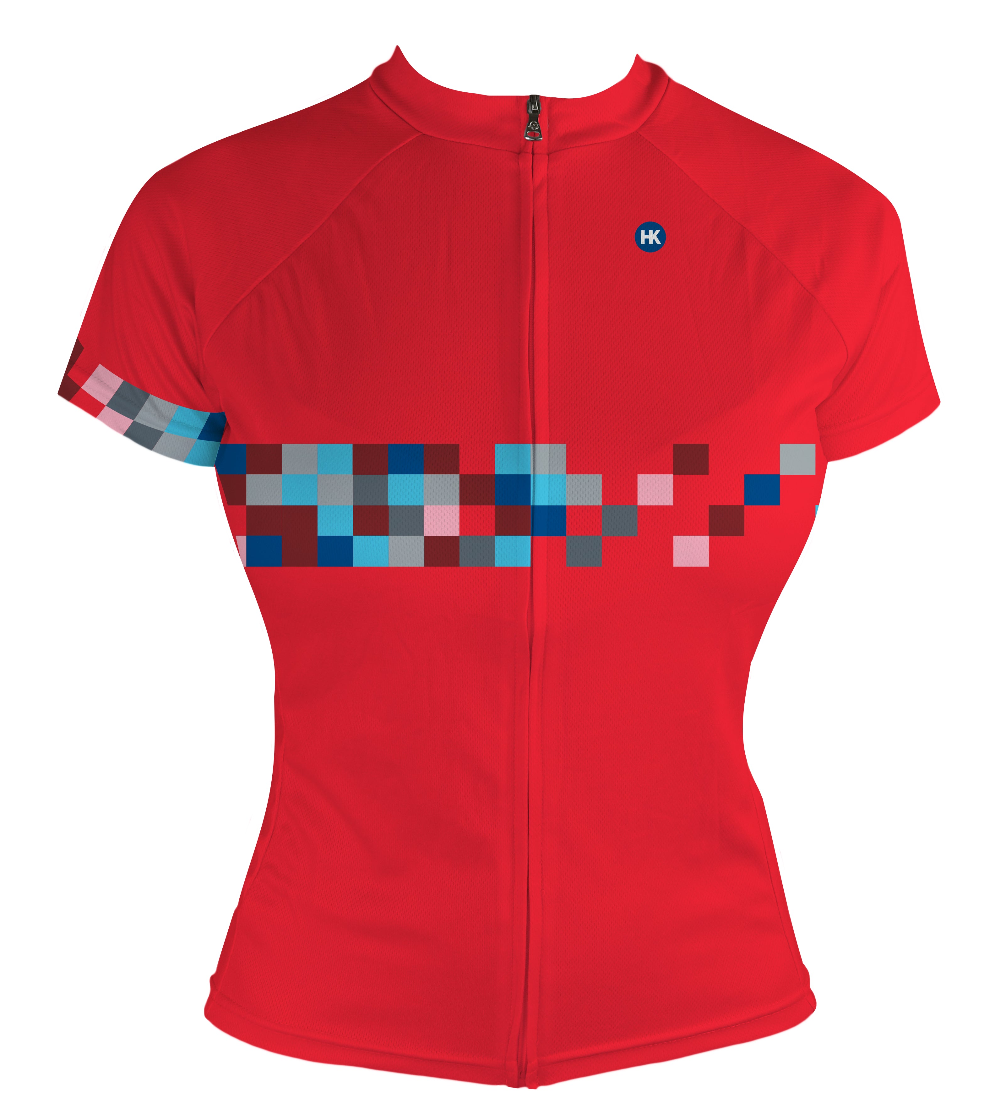 Color Coded Women's Summer Light Club-Cut Cycling Jersey by Hill Killer