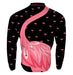 The Flamingo Men's Thermal-Lined Cycling Jersey by Hill Killer