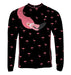 The Flamingo Men's Thermal-Lined Cycling Jersey by Hill Killer