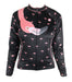 The Flamingo Women's Thermal-Lined Cycling Jersey by Hill Killer