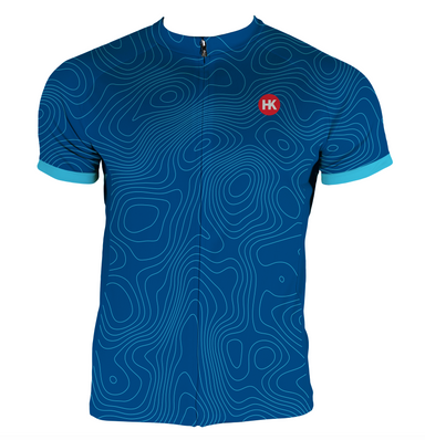 Great Heights Men's Club-Cut Cycling Jersey by Hill Killer