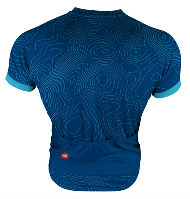 Great Heights Men's Club-Cut Cycling Jersey by Hill Killer