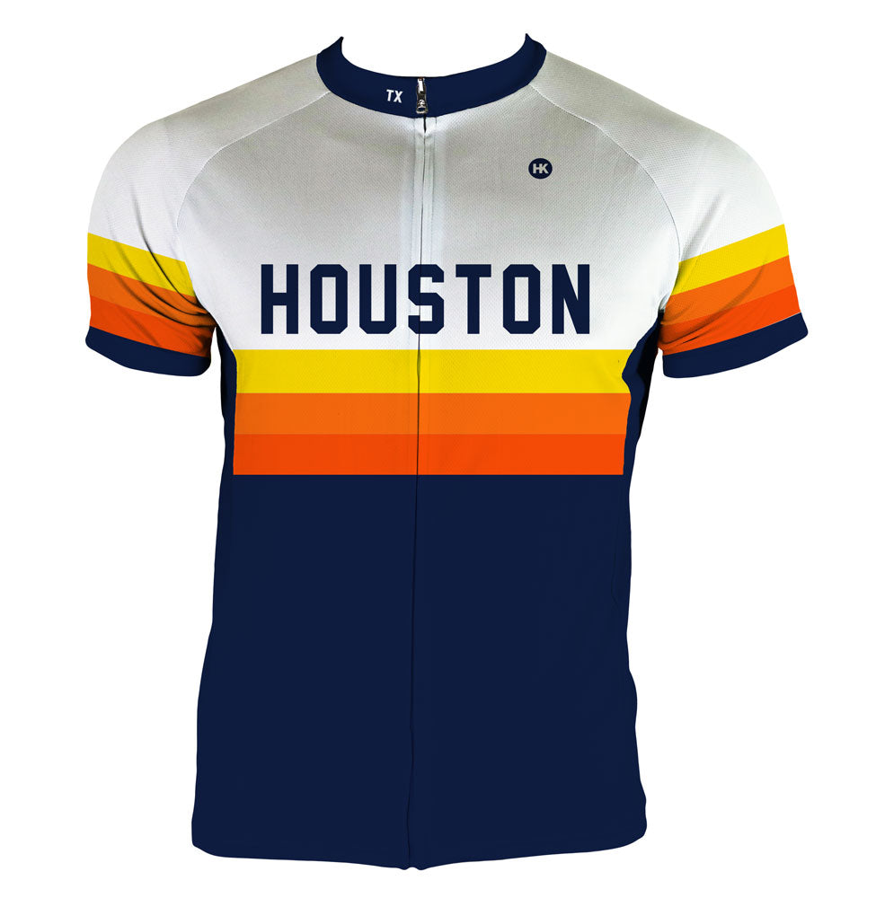 Cycling Jersey Houston Astros Home/Away Men's Sport Cut Jersey by
