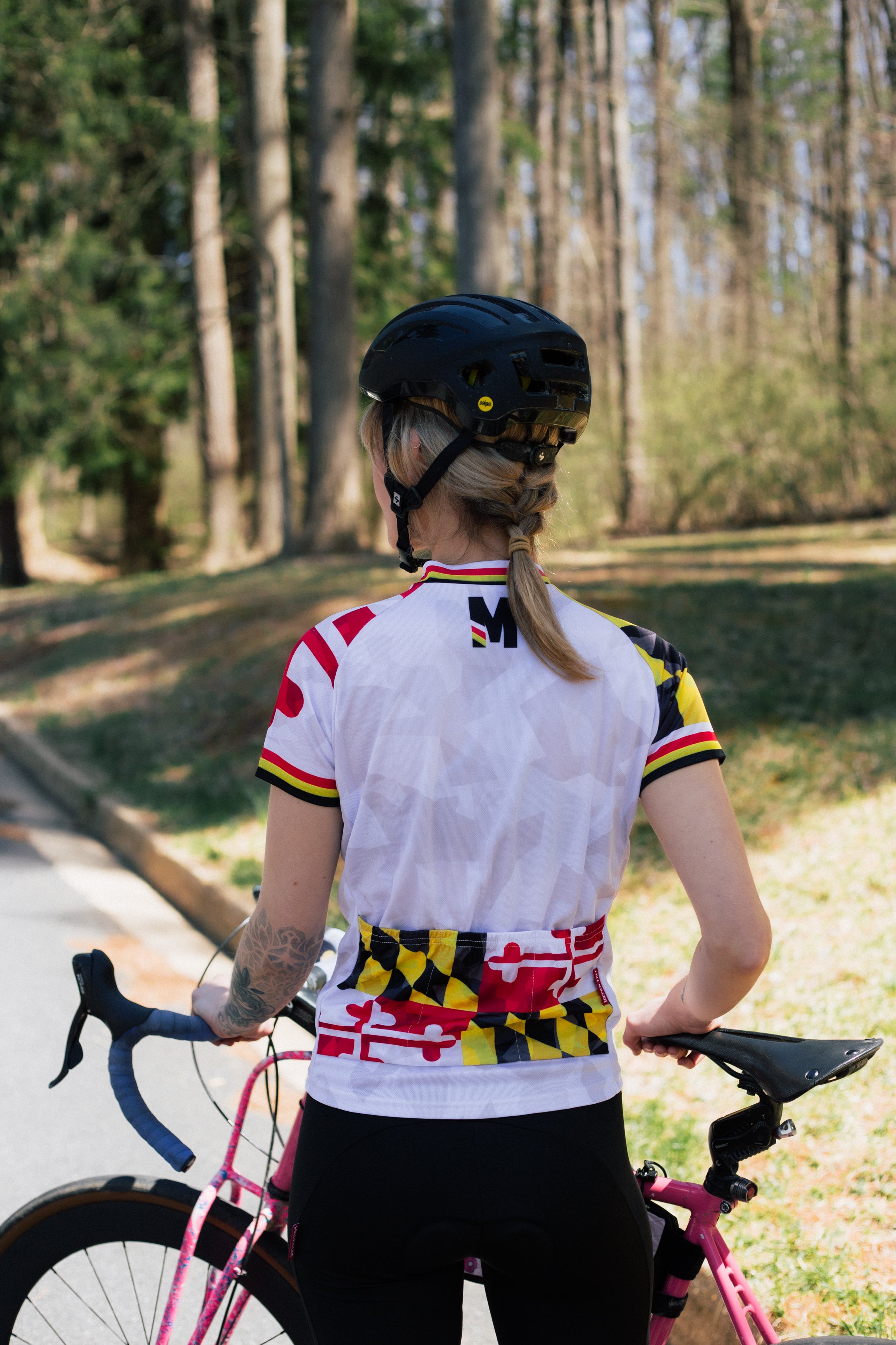 Maryland Recon White Jersey FINAL SALE SM & 2X ONLY
