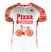 Follow me to Pizza! Men's Club-Cut Cycling Jersey by Hill Killer