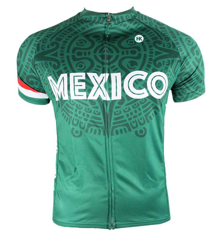 Mexico Men's Club-Cut Cycling Jersey by Hill Killer