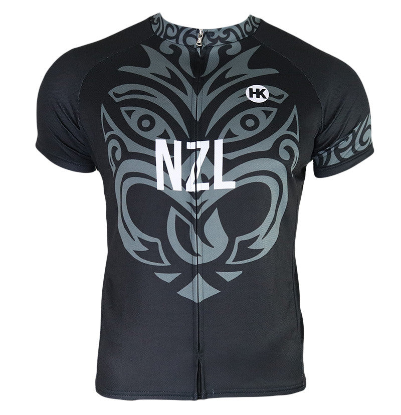 New Zealand Men's Club-Cut Cycling Jersey by Hill Killer