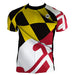 Pride of Maryland Men's Club-Cut Cycling Jersey by Hill Killer