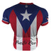 Puerto Rico Flag Men's Club-Cut Cycling Jersey by Hill Killer