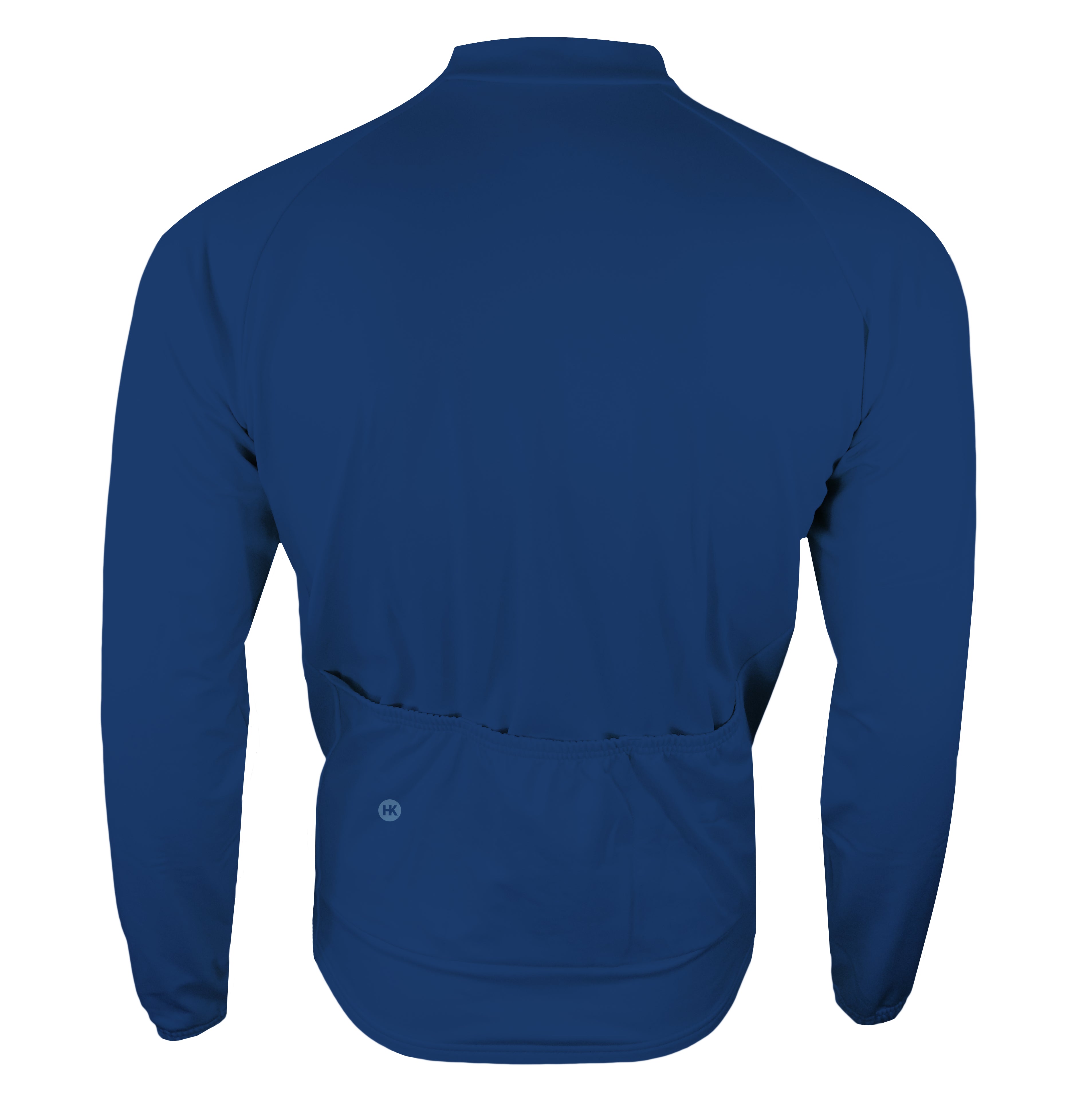 Winter Sky Dusk Men's Thermal-Lined Cycling Jersey by Hill Killer