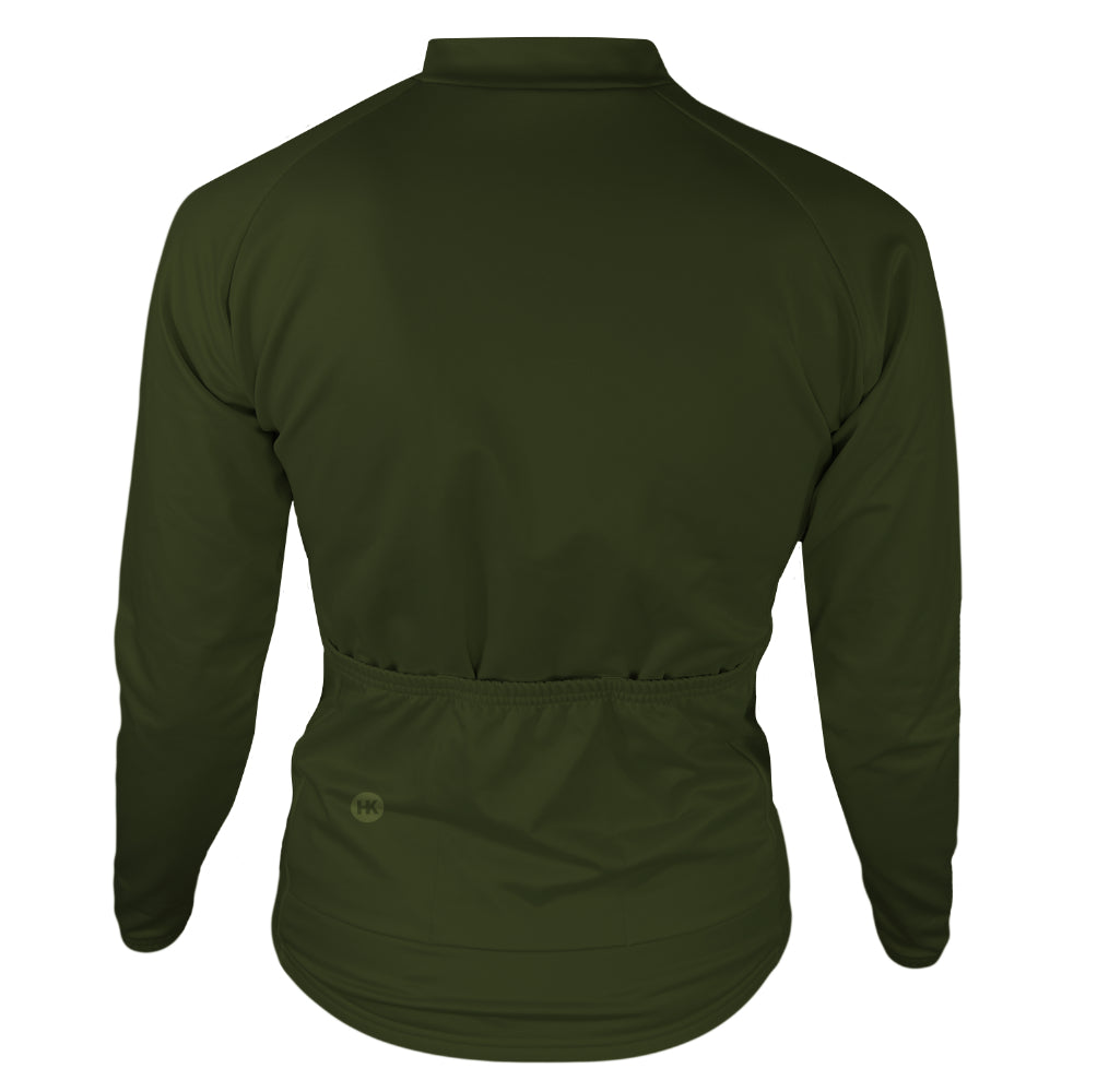Crocodile (Preorder) Women's Thermal-Lined Cycling Jersey by Hill Killer