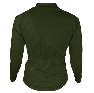 Women's Roots Green Thermal Jersey | Hill Killer Apparel