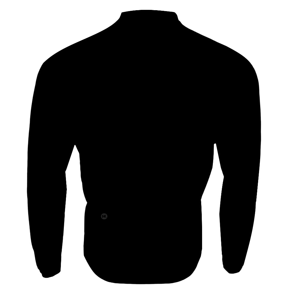 Dark Men's Thermal-Lined Cycling Jersey by Hill Killer