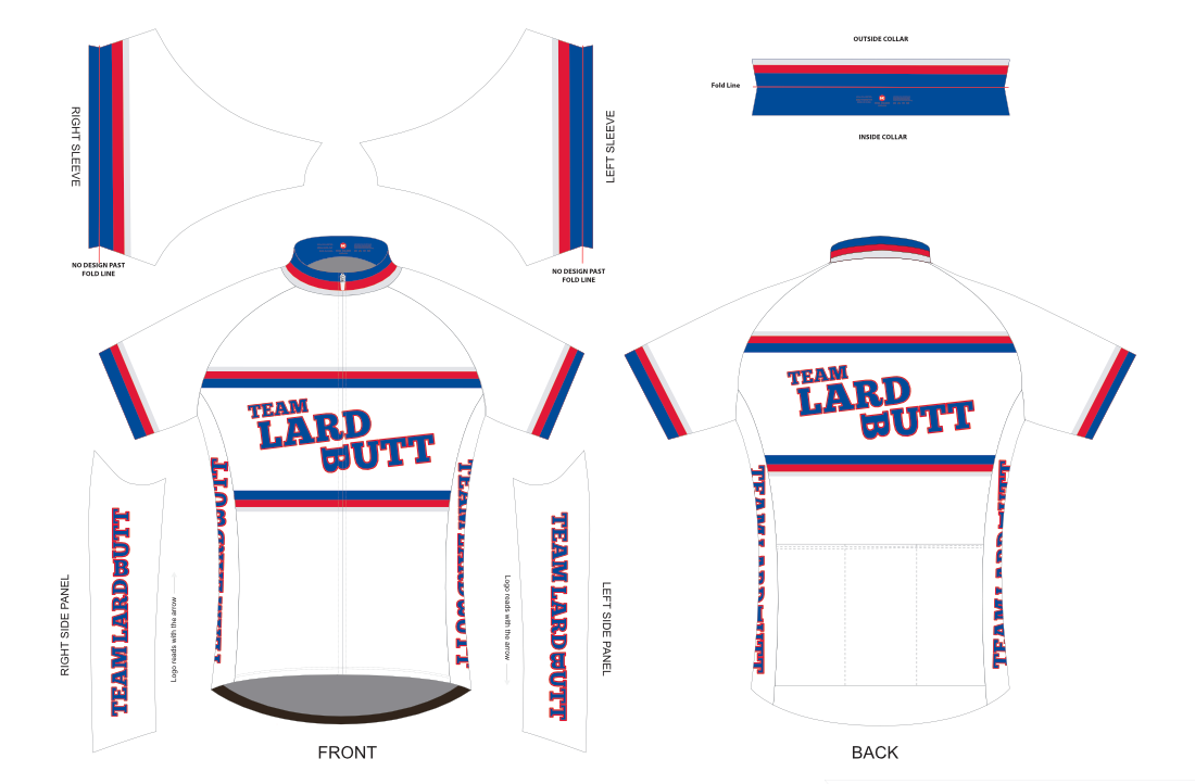 Team Lard Butt Custom Jersey Preorder