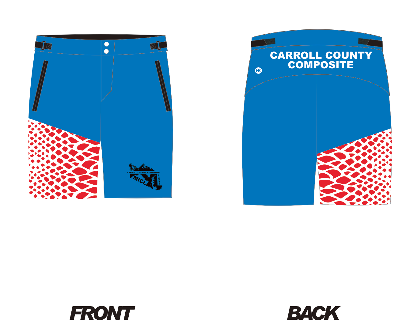 Carroll County Composite Loose Fit MTB Shorts (Preorder - Ships in 8-10 weeks)
