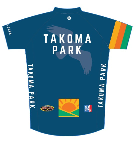 Takoma Park Custom Cycling Jersey  (Preorder - Ships in 8-10 weeks)