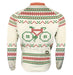 "Not So Ugly" Christmas Sweater Men's Thermal-Lined Cycling Jersey by Hill Killer
