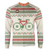 "Not So Ugly" Christmas Sweater Men's Thermal-Lined Cycling Jersey by Hill Killer