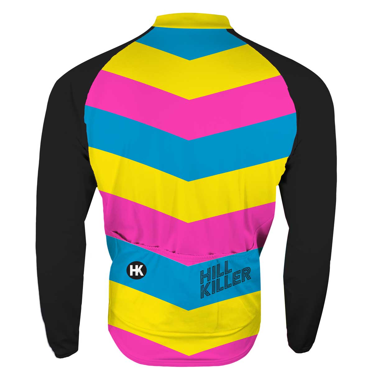 The Unicorn Men's Thermal-Lined Cycling Jersey by Hill Killer