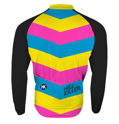 The Unicorn Men's Thermal-Lined Cycling Jersey by Hill Killer