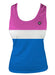 Cotton Candy Women's Crossover Racerback Tank Top by Hill Killer