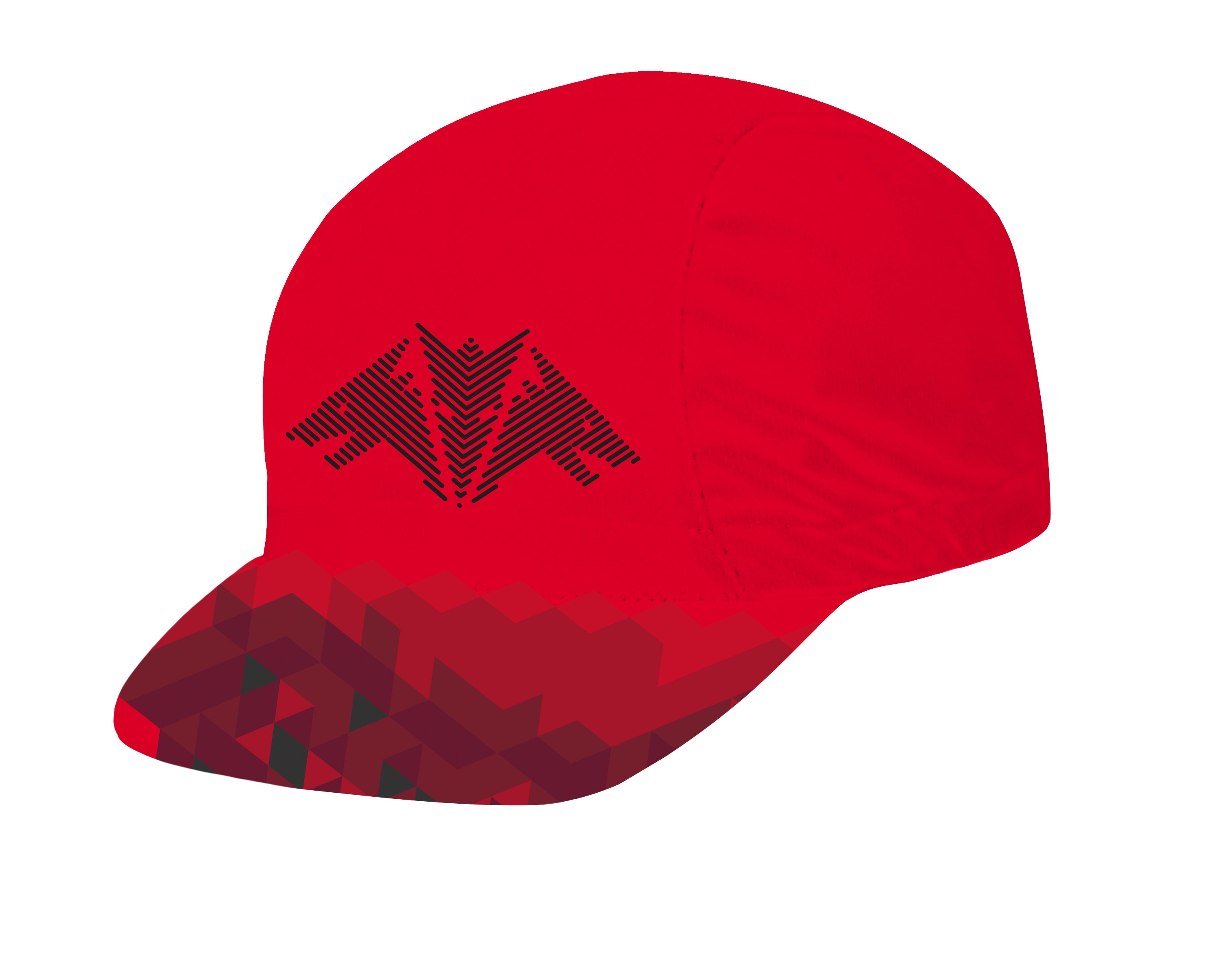 Dragon Red Unisex Cycling Cap by Hill Killer