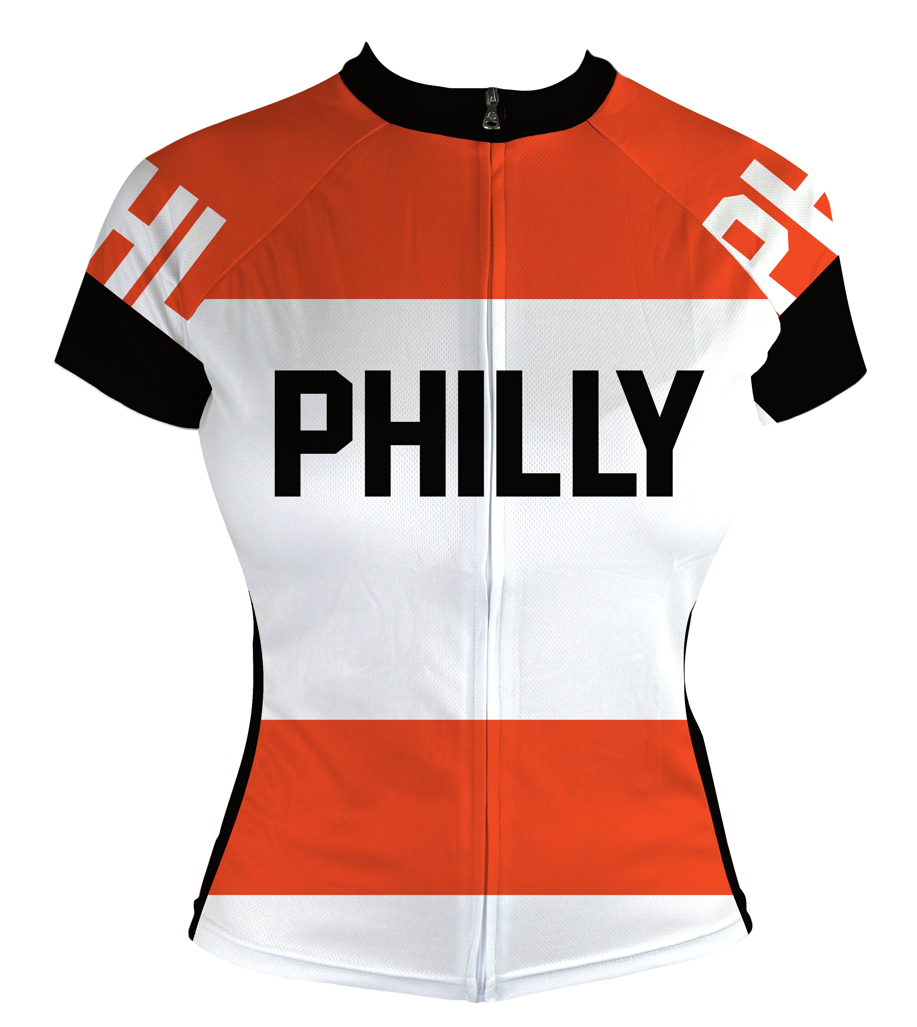 Philly Retro FLY Women's Club-Cut Cycling Jersey by Hill Killer