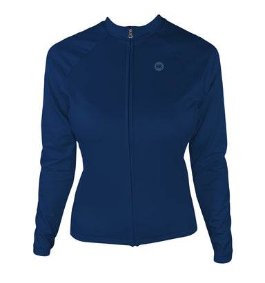 Winter Sky Dusk (Preorder) Women's Thermal-Lined Cycling Jersey by Hill Killer