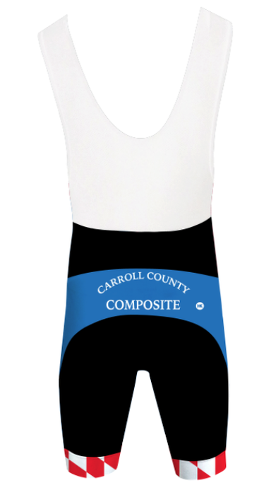 Carroll County Composite Cycling Bibs/Shorts Custom Hill Killer by Hill Killer
