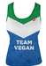 Vegan Flag Women's Running Singlet by Hill Killer
