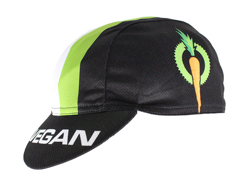 Team Vegan Unisex Cycling Cap by Hill Killer